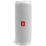 JBL Flip 5 Wireless Portable Bluetooth Speaker (White)