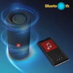 JBL Flip 5 Wireless Portable Bluetooth Speaker (Black) - Image 5