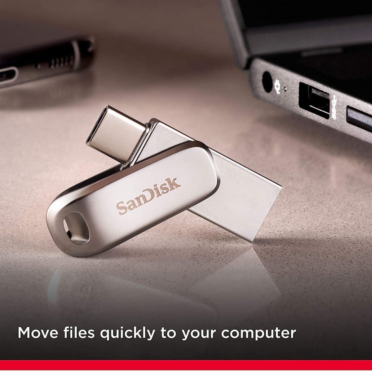 SanDisk Ultra Dual Drive Luxe Type C Flash Drive (32GB) - Image 3