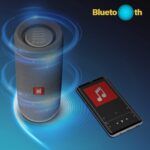 JBL Flip 5 Wireless Portable Bluetooth Speaker (Grey) - Image 2