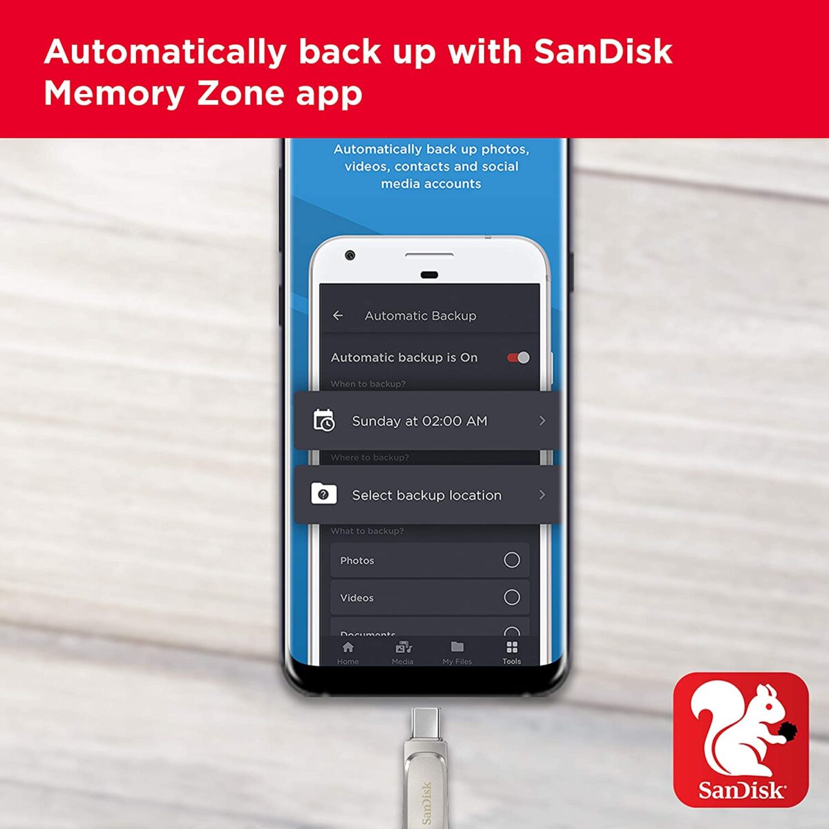 SanDisk Ultra Dual Drive Luxe Type C Flash Drive (32GB) - Image 2