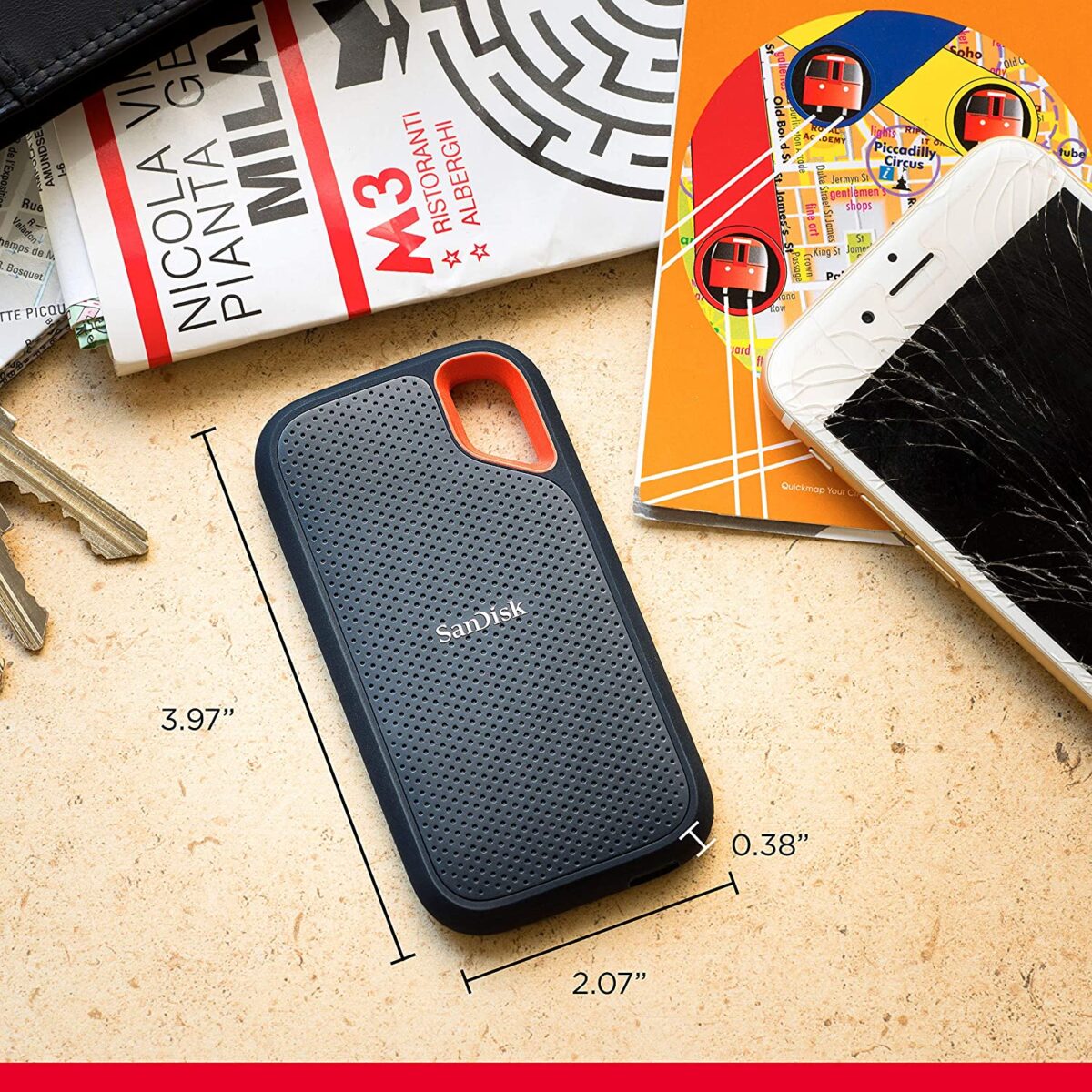 SanDisk Extreme Portable SSD (1TB) - Image 2