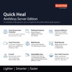 Quick Heal Antivirus Server Edition- 1 Server, 1 Year (DVD) - Image 3