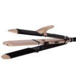 VEGA 3 in 1 Hair Styler - Straightener, Curler and Crimper (Black)