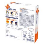Savlon Mask - Pack of 4, Ear-loop model with Head-Band Converter Strip - Image 6