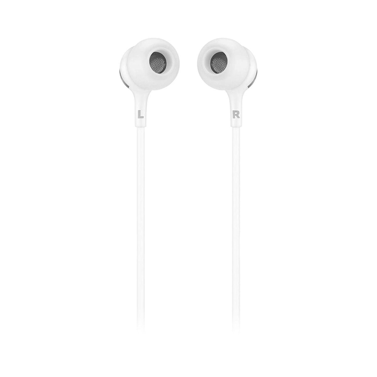 JBL LIVE100 in-Earphone with in-Line Microphone and Remote (White) - Image 3
