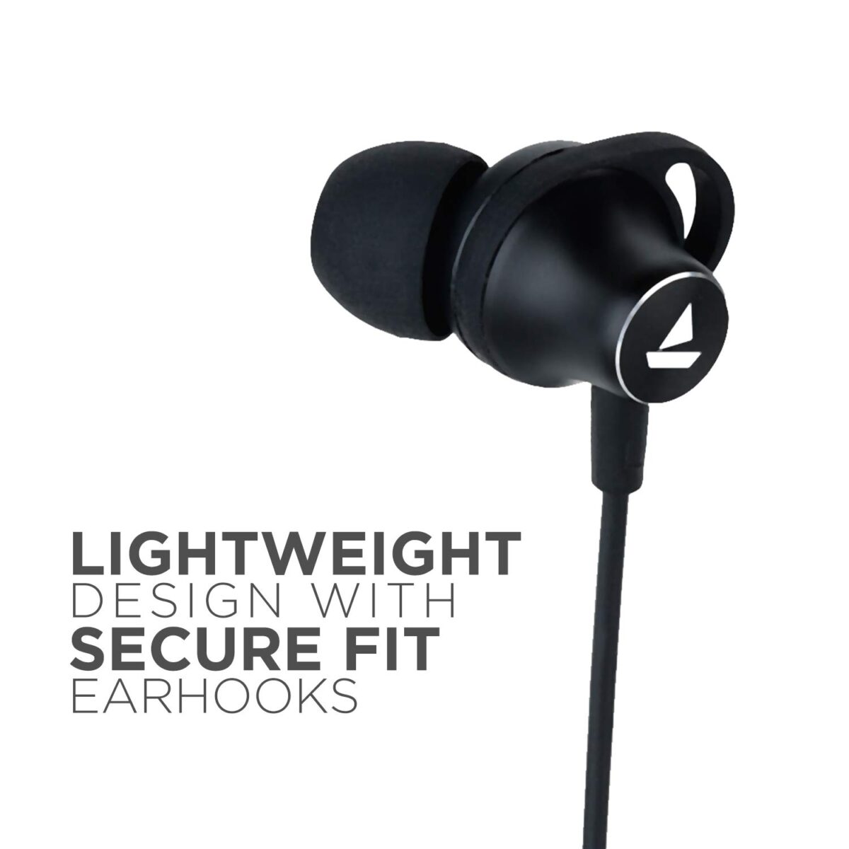 boAt Rockerz 245v2 Wireless Bluetooth earphone (Active Black) - Image 3