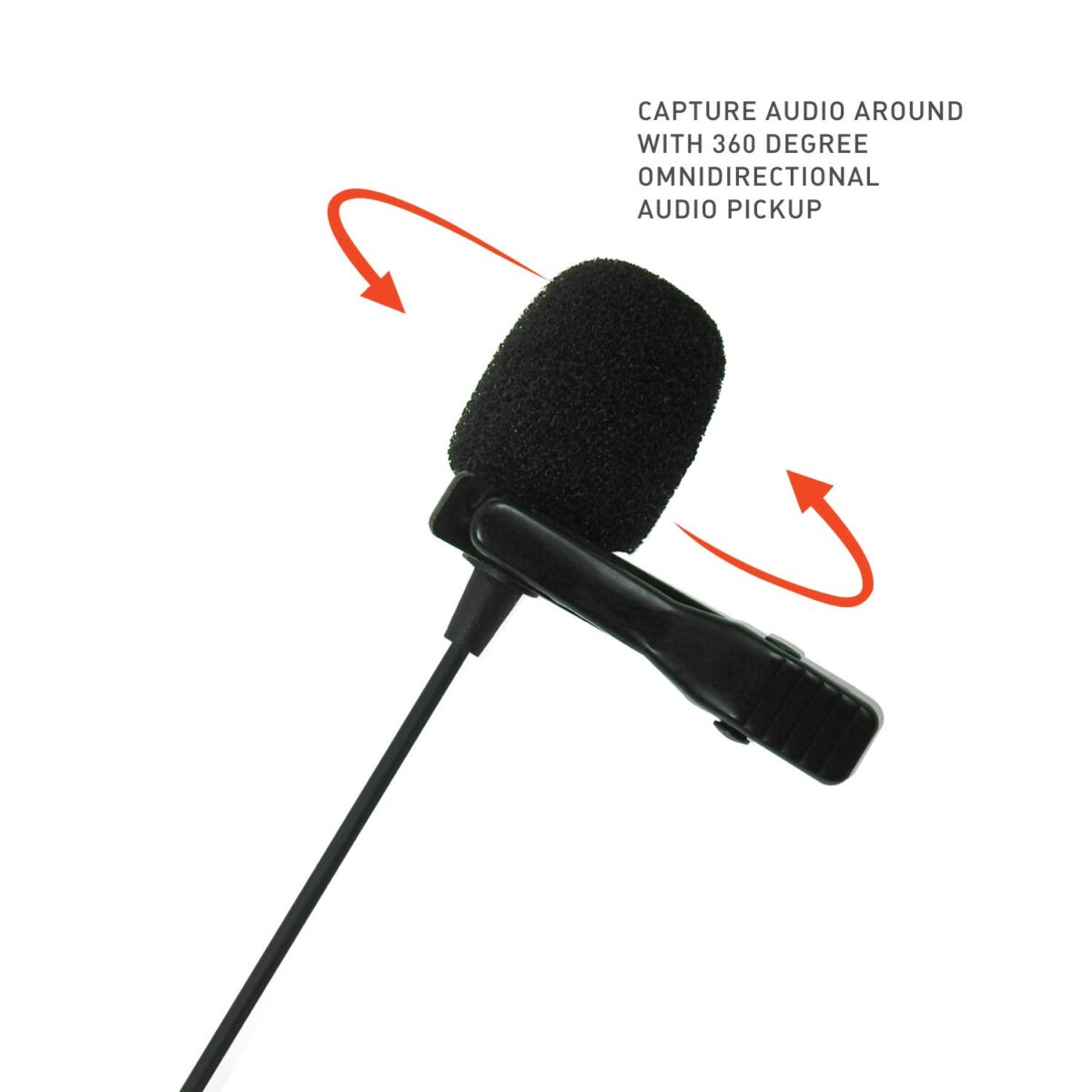 JBL Commercial CSLM20 Omnidirectional Lavalier Microphone - Image 4