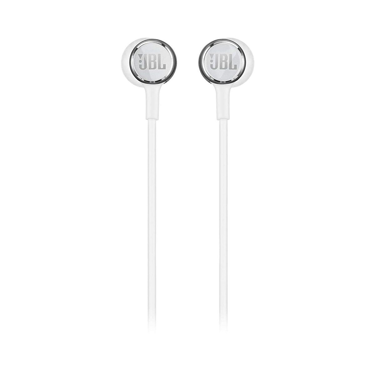 JBL LIVE100 in-Earphone with in-Line Microphone and Remote (White) - Image 2