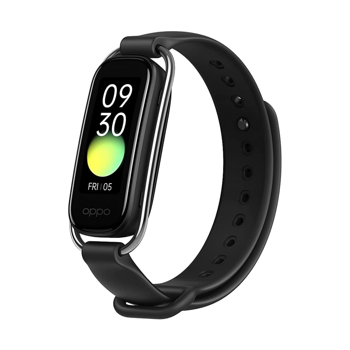 OPPO Smart Band with Extra Sport Strap - 5ATM Water Resistant, Supports Android and iOS (black) - Image 1