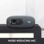 Logitech C270 HD Webcam (1.5 m cable) - Image 4