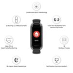 OPPO Smart Band with Extra Sport Strap - 5ATM Water Resistant, Supports Android and iOS (black) - Image 4