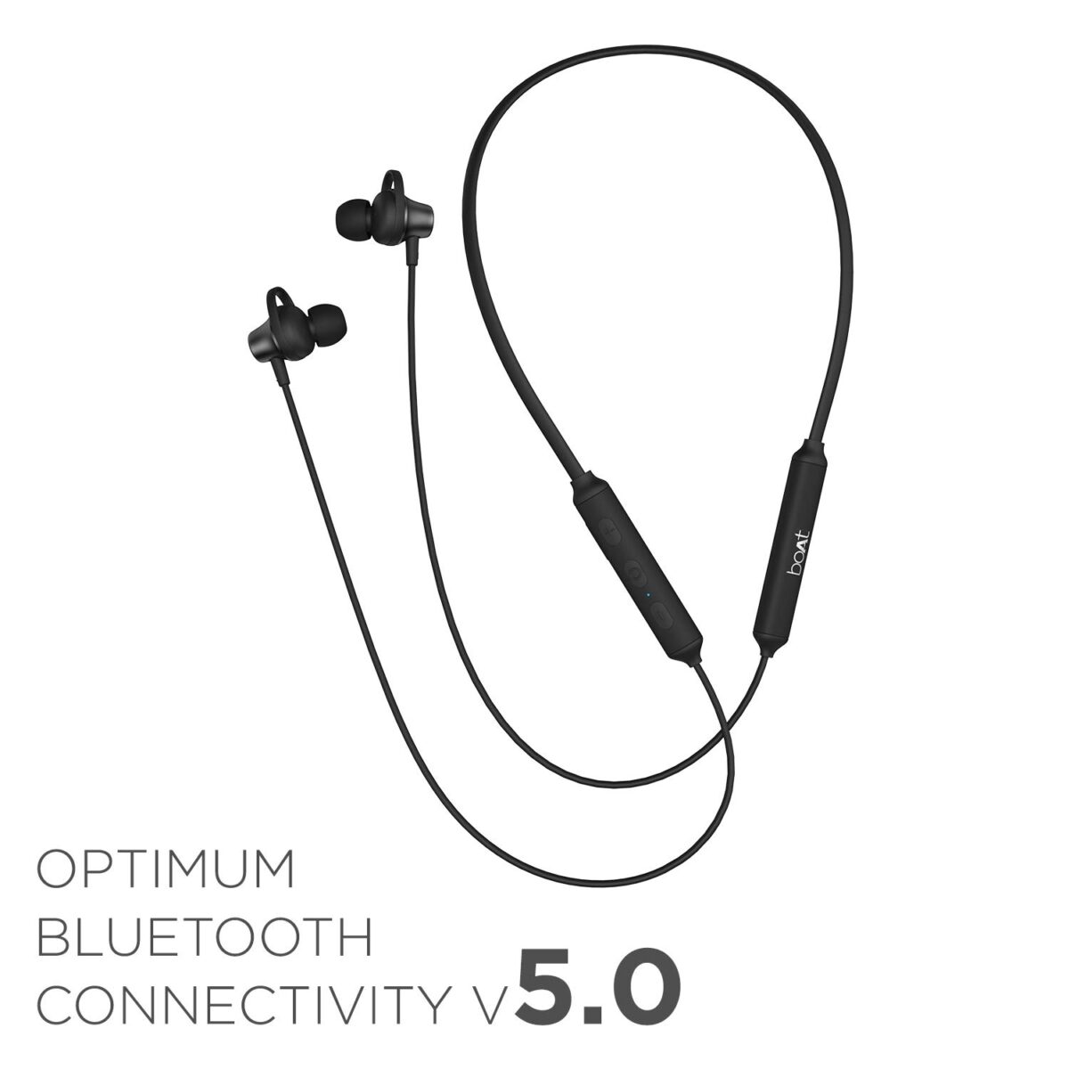 boAt Rockerz 245v2 Wireless Bluetooth earphone (Active Black) - Image 5
