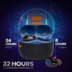 JBL Tune 125TWS True Wireless in-Ear Headphones (Blue) - Image 6