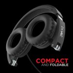 boAt Bassheads 900 On Ear Wired Headphones (Carbon Black) - Image 5