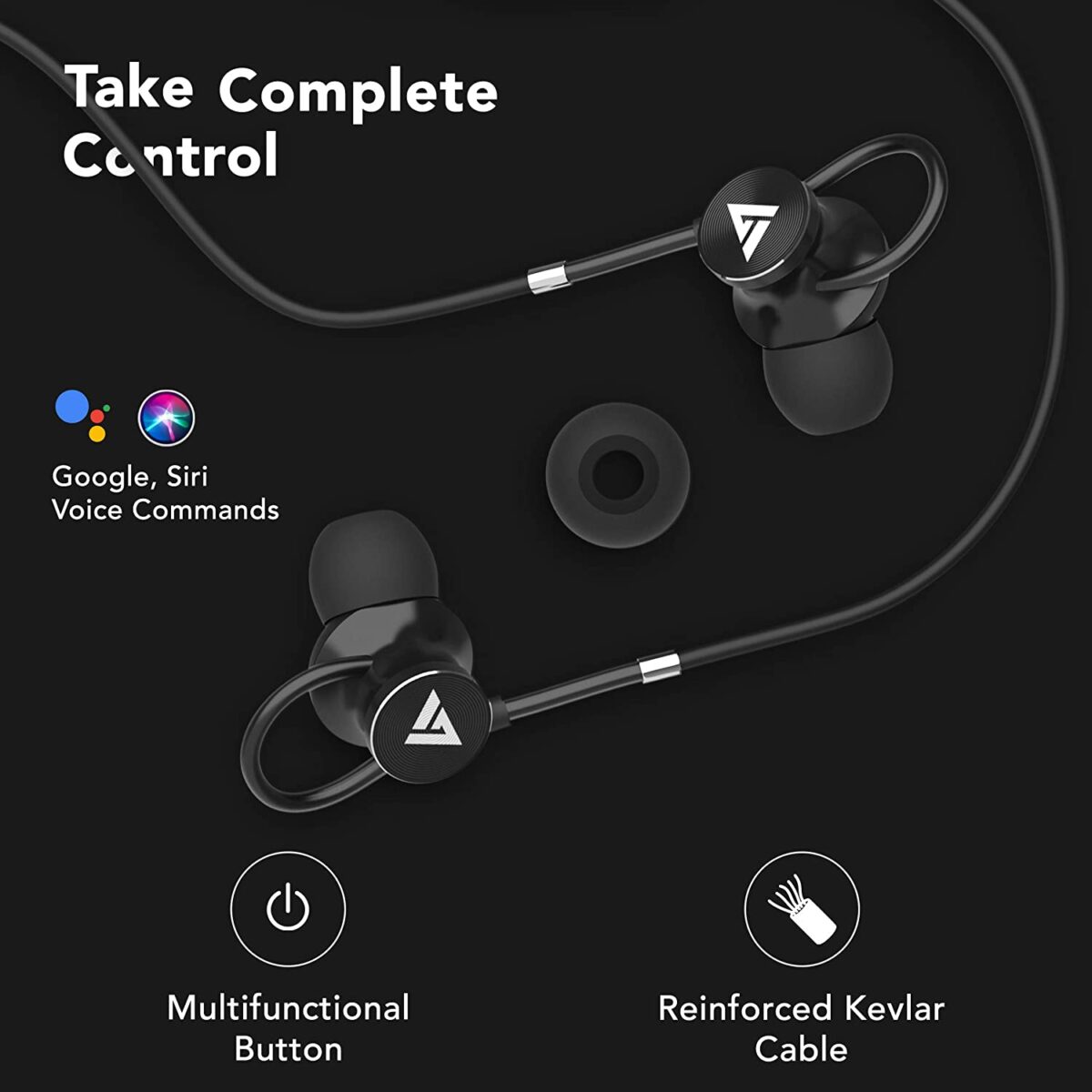 Boult Audio BassBuds Loop in-Ear Wired Earphones - Image 5