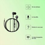 Philips Audio SHE1505 in-Ear Rich Bass Headphones (Black) - Image 6
