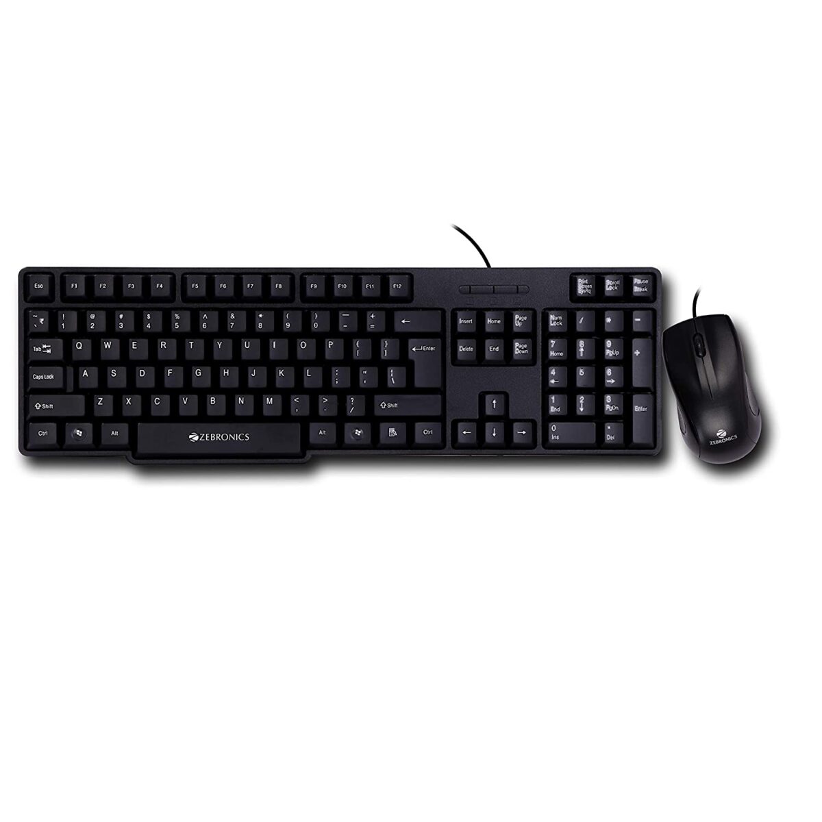 Zebronics Wired Keyboard and Mouse Combo - Image 1