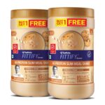 Saffola FITTIFY Gourmet Hi-Protein Slim Meal Shake - 420 gm , Cookies & Cream (Buy 1 Get 1 Free)