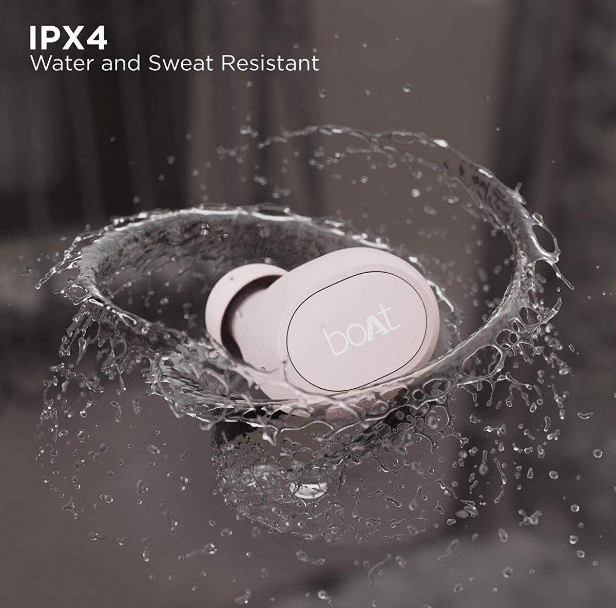 boAt Airdopes 171 Bluetooth Truly Wireless Earbuds with Mic(Rose Gold) - Image 5