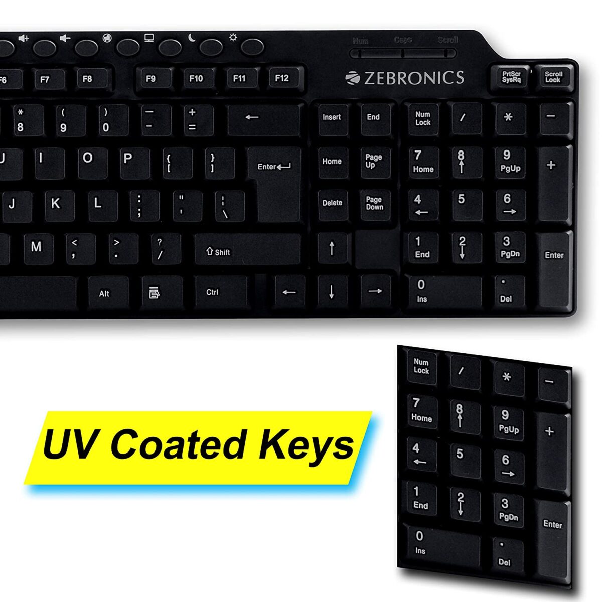 Zebronics ZEB-KM2100 Multimedia USB Keyboard - Image 5