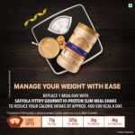Saffola FITTIFY Gourmet Hi-Protein Slim Meal Shake - 420 gm , Cookies & Cream (Buy 1 Get 1 Free) - Image 5