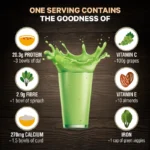 Saffola Fittify Hi Protein Slim Meal-Shake Pistachio Almond - Image 5