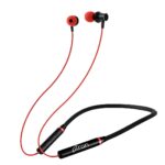 pTron Tangentbeat Bluetooth 5.0 Wireless Headphones (Black & Red)