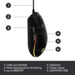 Logitech G102 Light Sync Gaming Mouse (Black) - Image 3