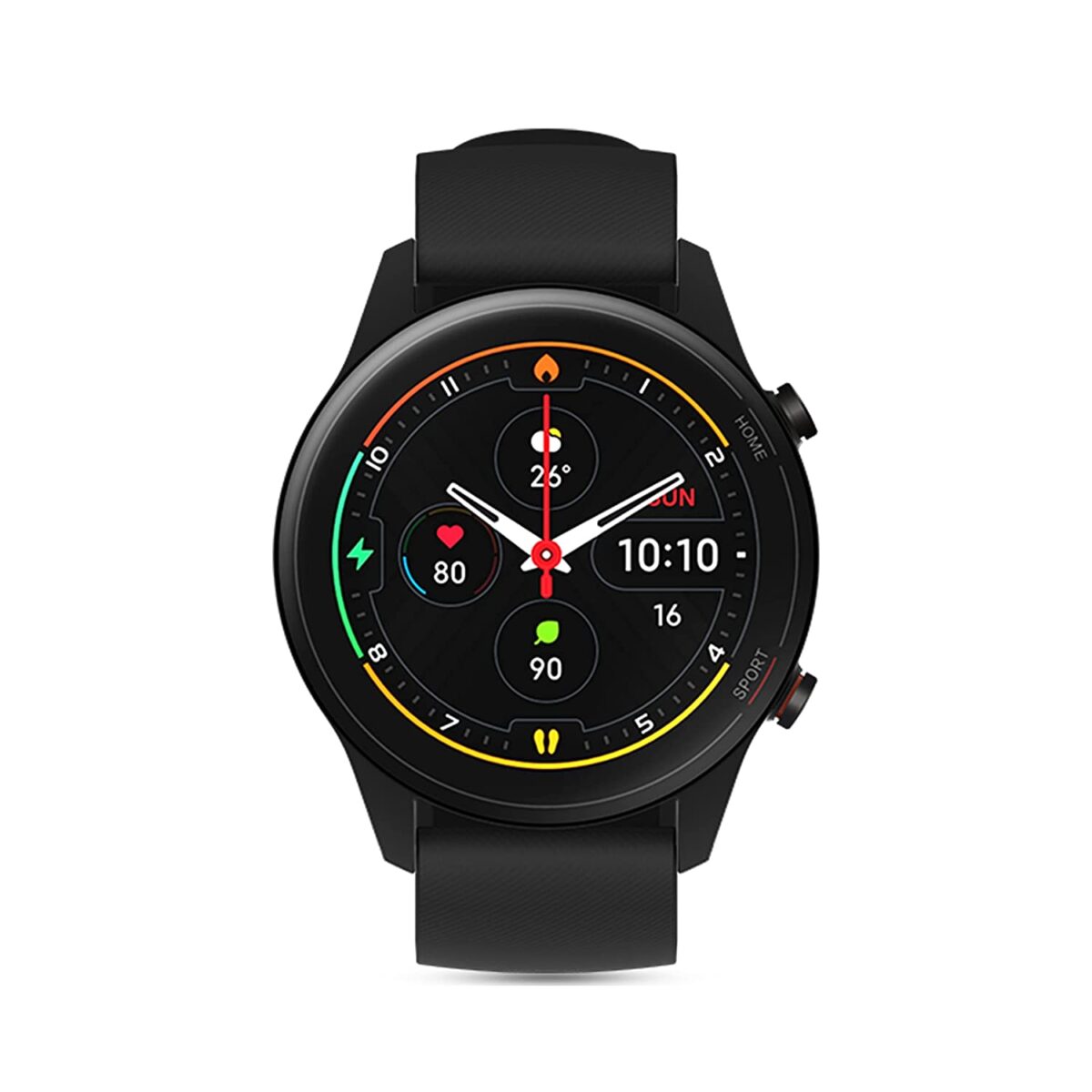 Mi Watch Revolve Active, SpO2 and Sleep Monitor (Black) - Image 1