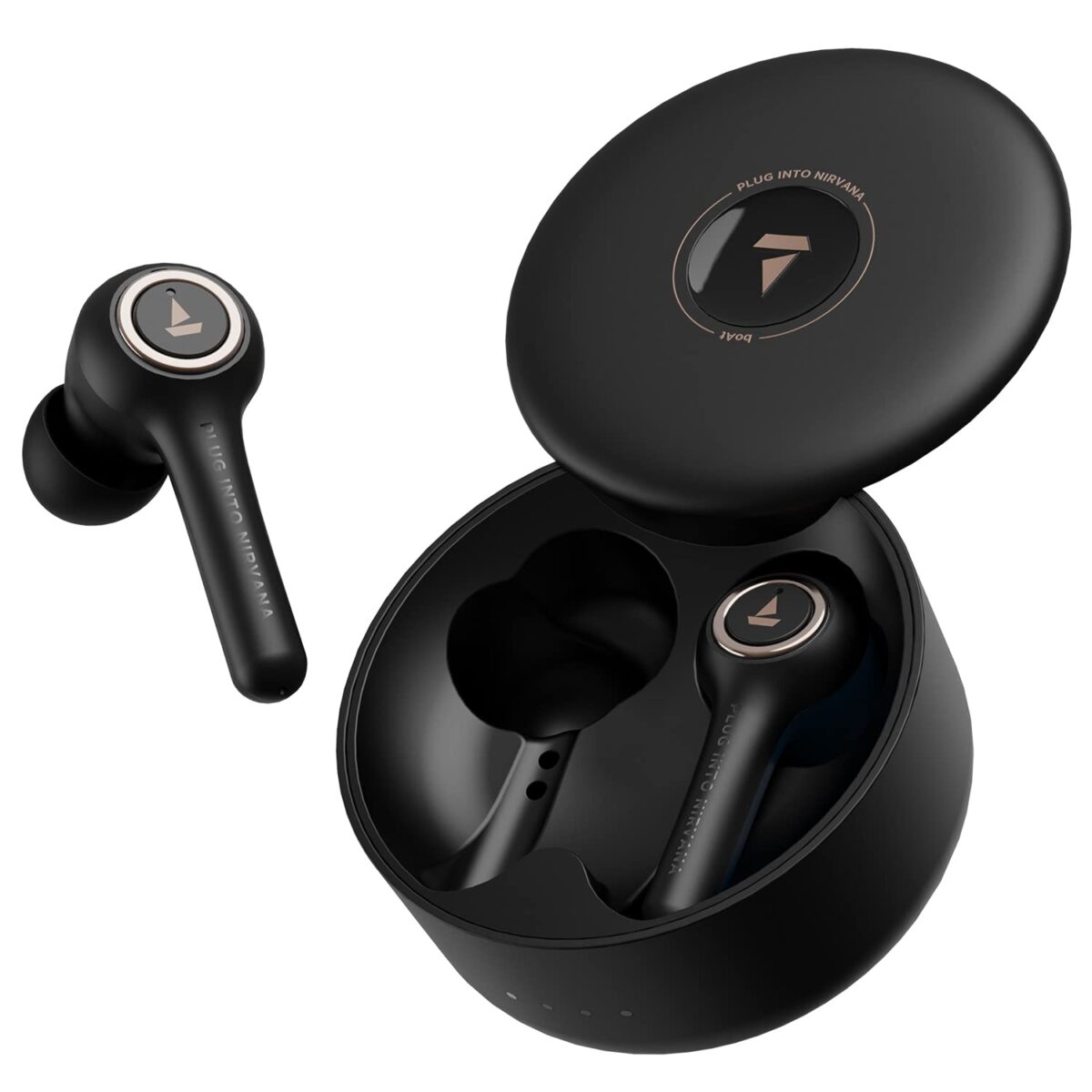 boAt Airdopes 511V2 Bluetooth Truly Wireless Earbuds with Mic(Black) - Image 1