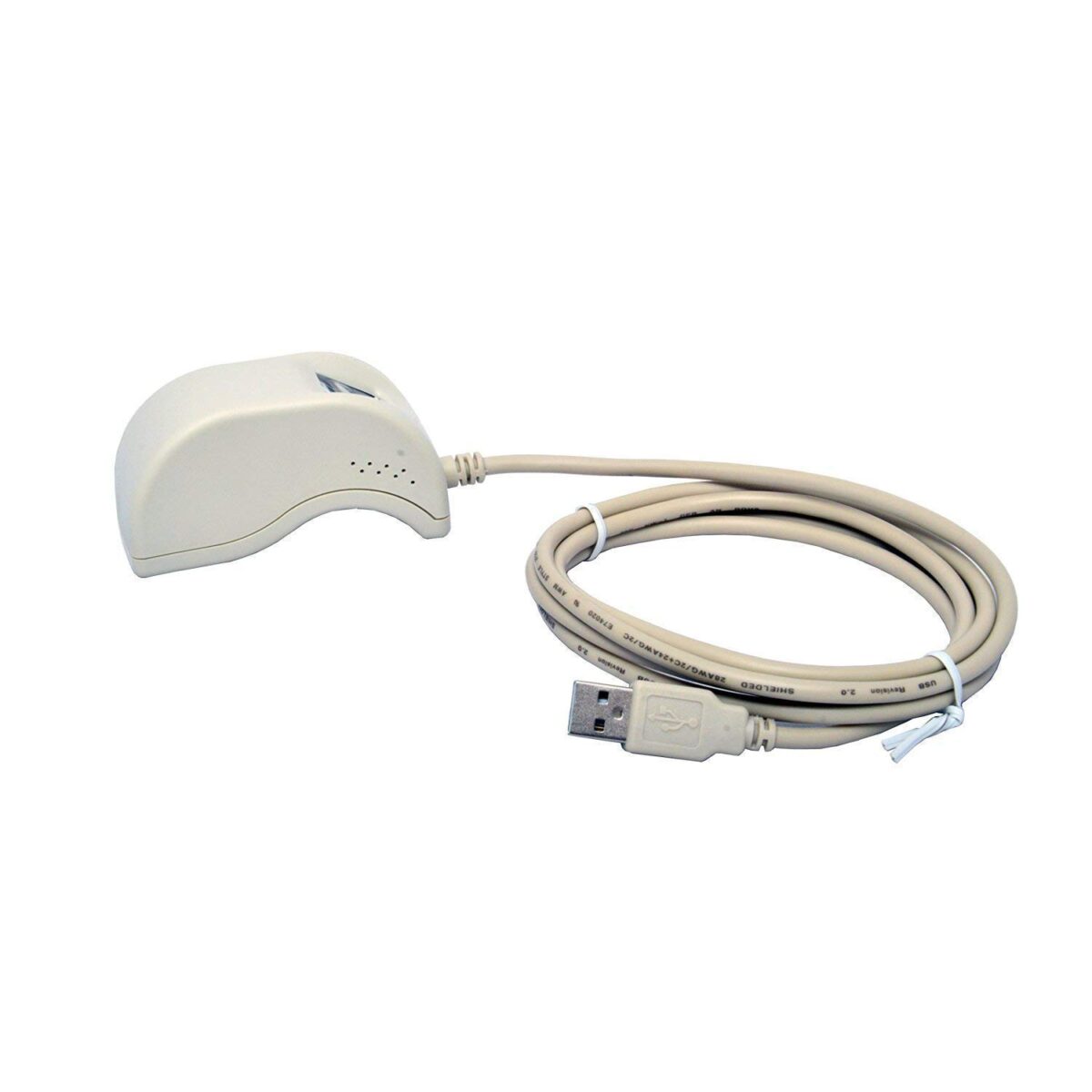 Startek FM220 Biometric Fingerprint Scanner  usb port (Small, White) - Image 1