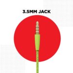 Boat Bassheads 105 in-Ear Wired Headset( Spirit Lime) - Image 3