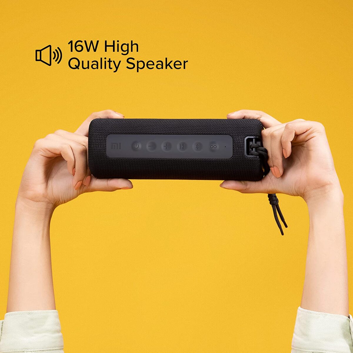 Mi Portable Bluetooth Speaker  (Black) - Image 7