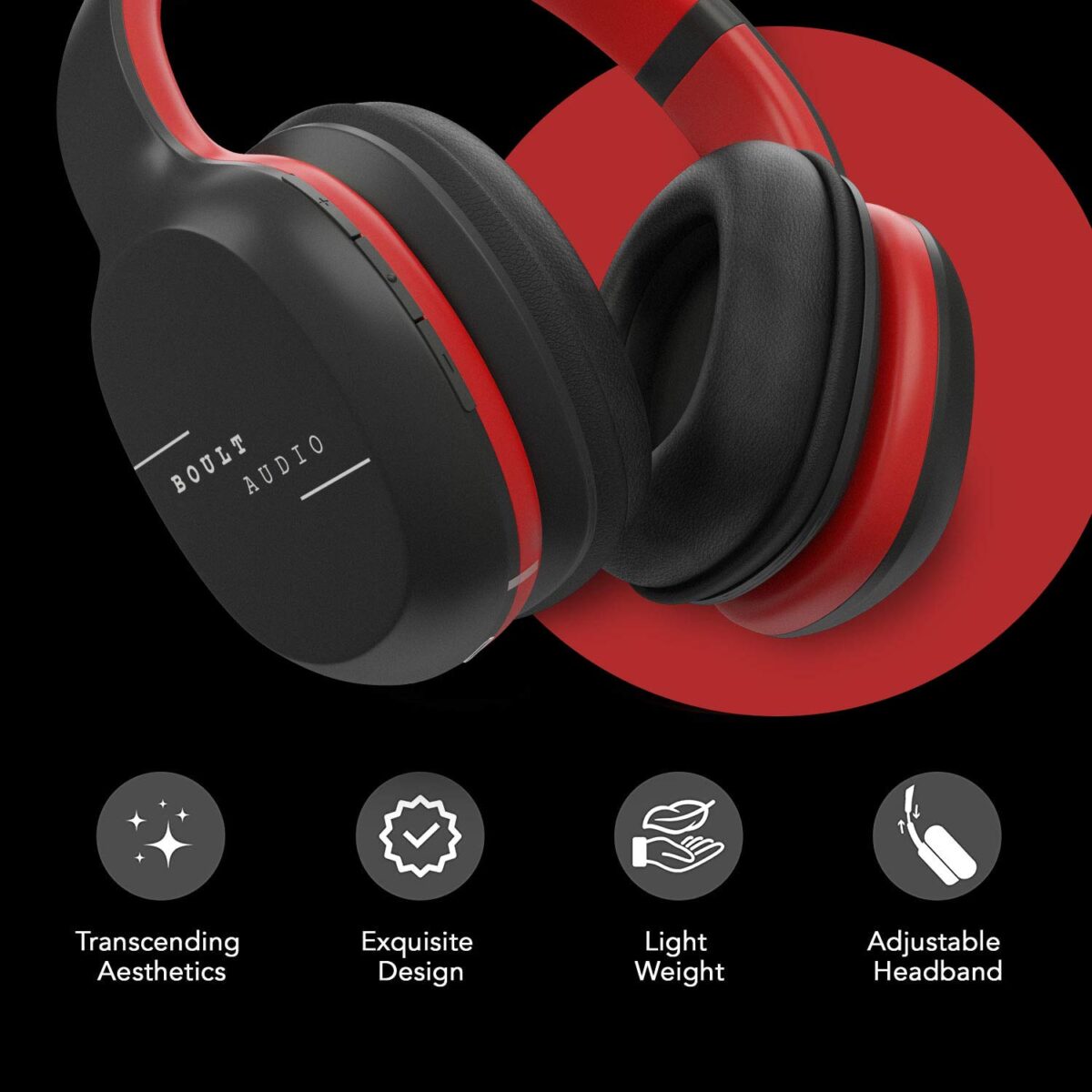 Boult Audio ProBass Thunder Over-Ear Wireless Bluetooth Headphones - Image 3