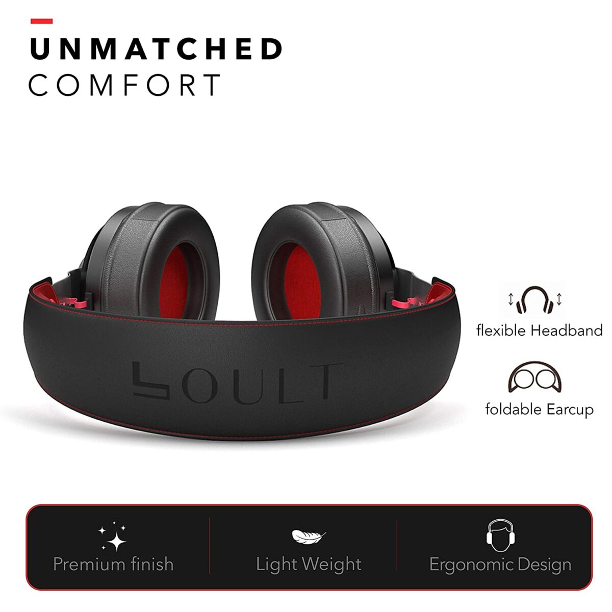 Boult Audio Over-Ear Wireless Bluetooth Headphones - Image 4