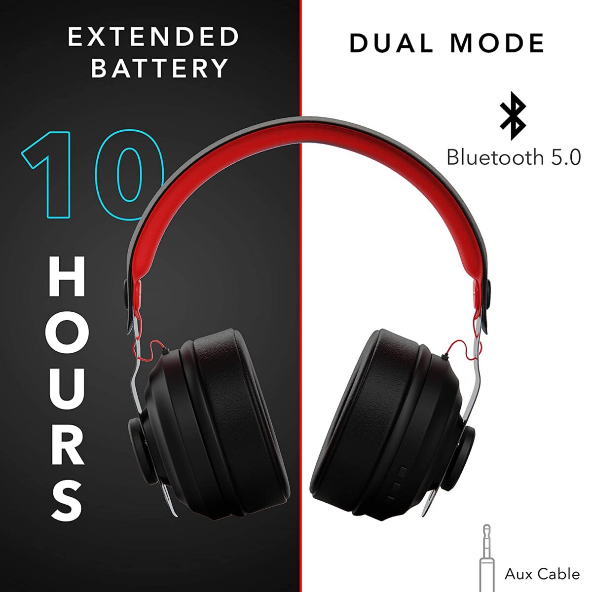 Boult Audio Over-Ear Wireless Bluetooth Headphones - Image 3