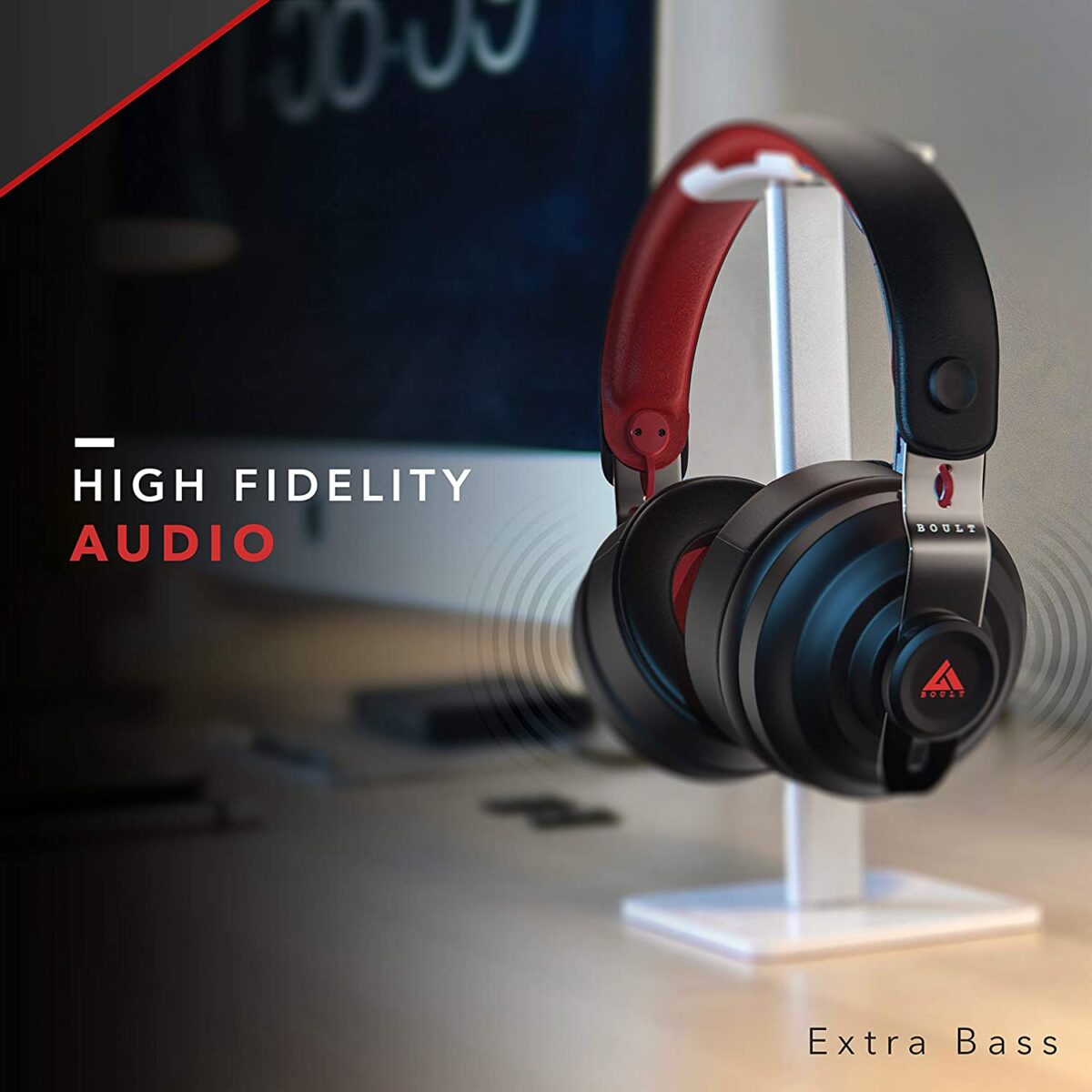 Boult Audio Over-Ear Wireless Bluetooth Headphones - Image 2