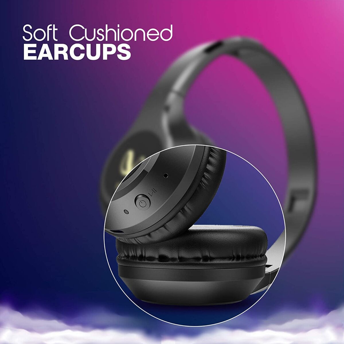 Infinity Glide 510 by Harman Wireless On Ear Headphone (Black) - Image 4