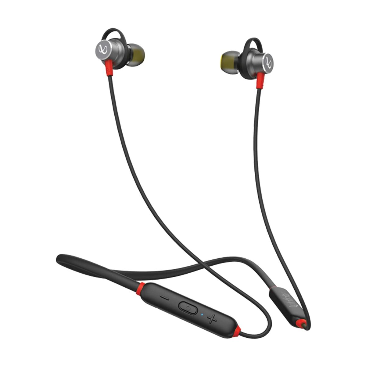 Infinity (JBL) Glide 120, in Ear Wireless Earphones (Black&Red) - Image 1