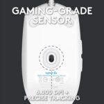 Logitech G102 Light Sync Gaming Mouse (White) - Image 7