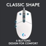 Logitech G102 Light Sync Gaming Mouse (White) - Image 6