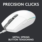 Logitech G102 Light Sync Gaming Mouse (White) - Image 5