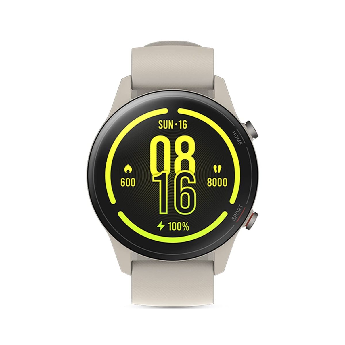 Mi Watch Revolve Active, SpO2 and Sleep Monitor (Beige) - Image 1