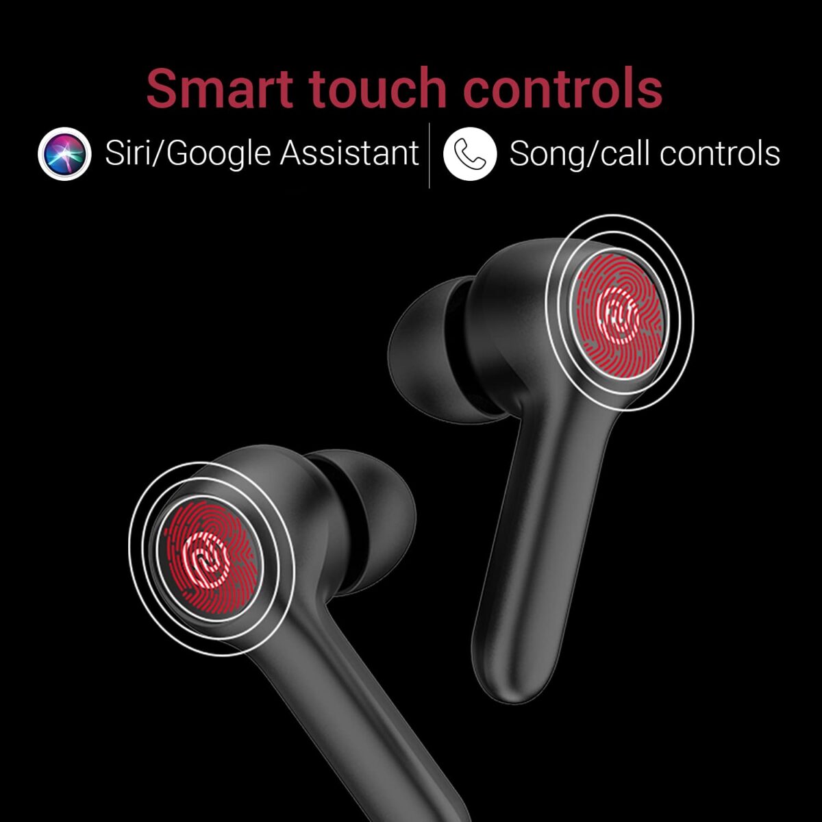 Noise Buds VS201 Truly Wireless Earbuds (Matte Black) - Image 3
