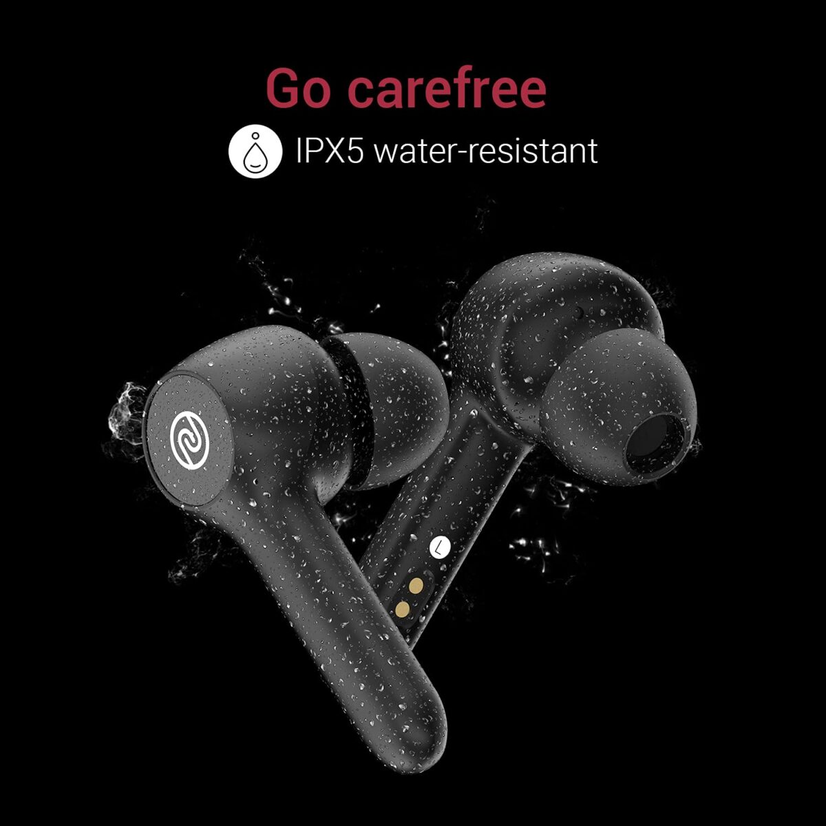 Noise Buds VS201 Truly Wireless Earbuds (Matte Black) - Image 2