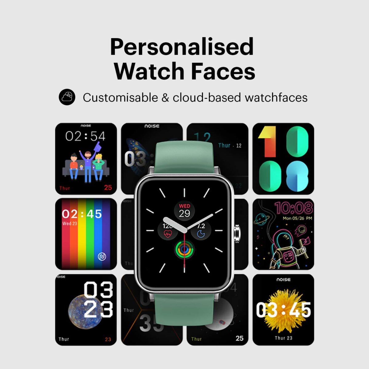 Noise ColorFit Pro 3 Fitness Smart Watch (Jet Blue) - Image 5