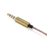 PTron Aristo in-Ear Wired Headphones with Mic (Gold) - Image 2