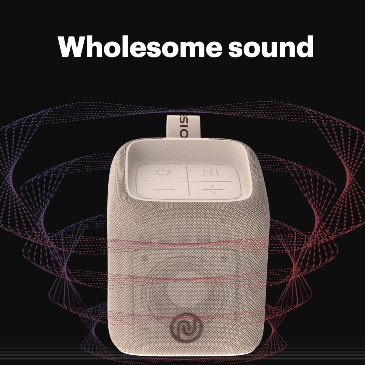 Noise Vibe 5W Wireless Bluetooth Speaker - (Rose Beige) - Image 5