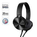 Sony MDR-XB450AP Wired Extra Bass On-Ear Headphones (Black) - Image 5